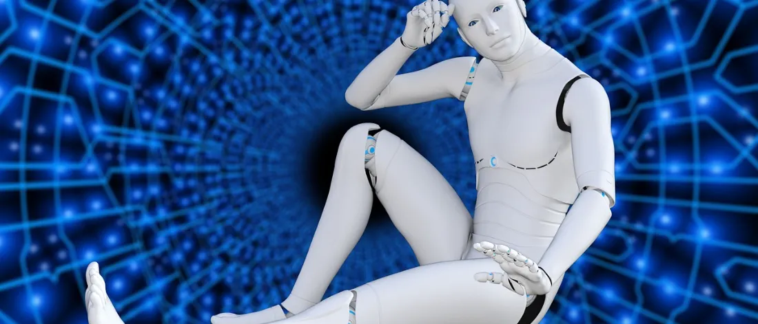 futuristic, robot, cyborg, intelligence — GEO Nedir? Yapay Zekâ Aramalarında Görünür Olmak