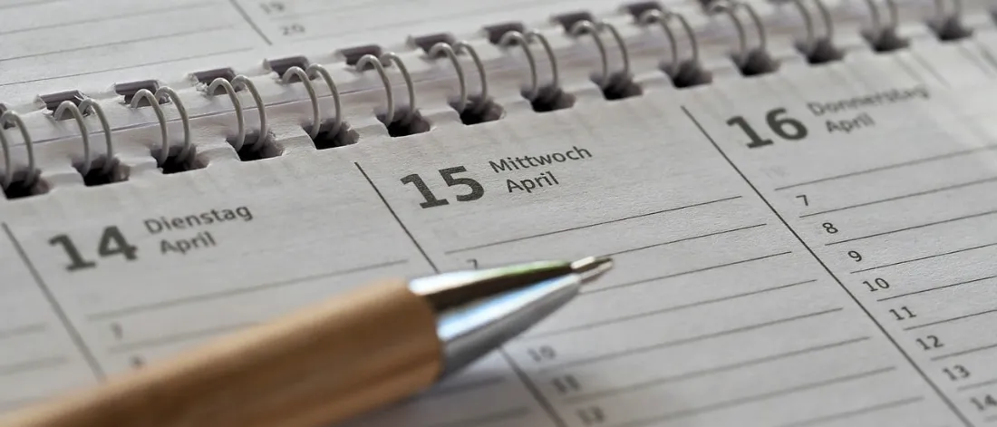 calendar, meeting, planning, scheduling — İçerik Güncelliği: Tarih Atmak Yetmez