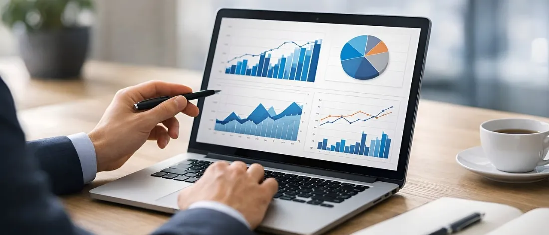 data, analysis, business, charts — Yönetim Paneli Tasarımı: Hangi Sayı Ekrana Çıkmalı?