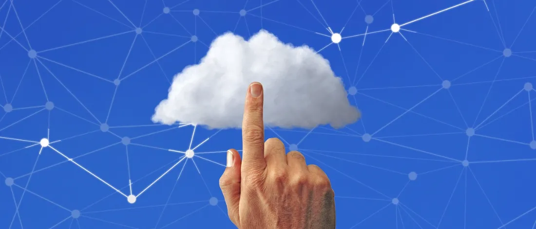 cloud, network, finger, cloud computing — Paylaşımlı Hosting mi VPS mi? Gerçek Ayrım Noktası