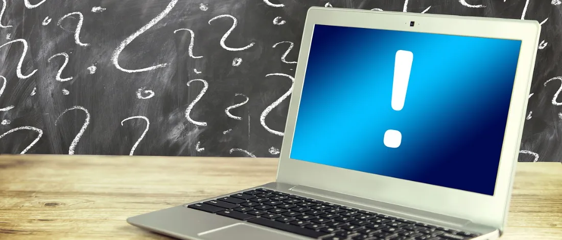 laptop, question, question mark, problems — Sık Sorulan Sorular Bölümü: Küçük Alan, Büyük Getiri