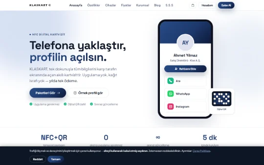 KlasKart web sitesi