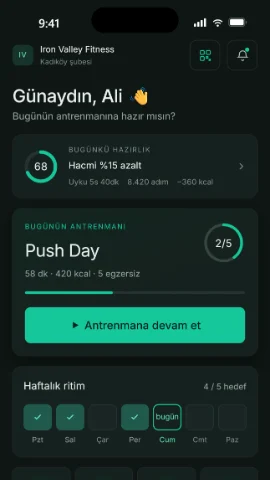 Zindora web sitesi ve iOS uygulaması